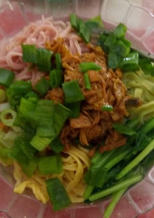 Foto resep Mie Ayam Pelangi