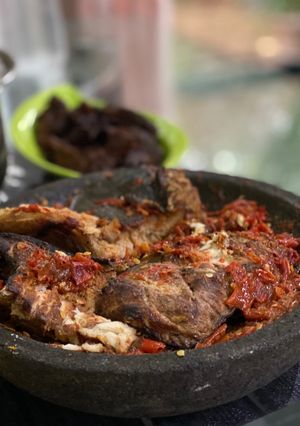 Foto resep Peceg panggang sambel jeruk