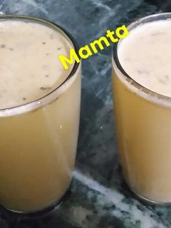 सत्तू का नमकीन शरबत(sattu ka namkeen sharbat recipe in hindi) रेसिपी मुख्य फोटो