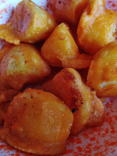 A picture of Viazi karai #themechallenge.