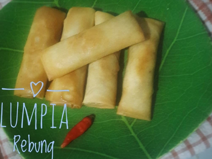 Cara Bikin Lumpia Rebung Rumahan