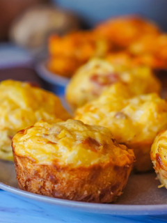 Una foto de Muffins de patata o batata