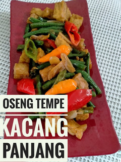 Foto resep Oseng Tempe Kacang Panjang