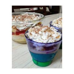 A picture of Pineapple Trifle bowl.