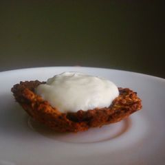A picture of No Butter Oat date cookie cups.