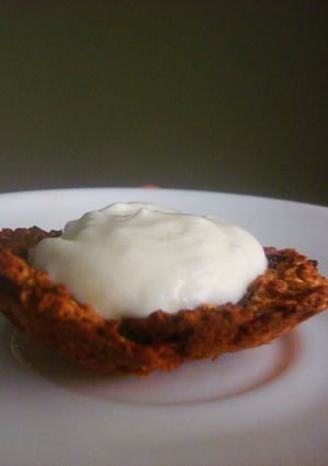 A picture of No Butter Oat date cookie cups.
