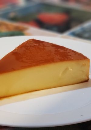 Una foto de Flan en la Olla Ninja Foodi