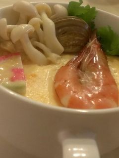 [好菇多多] 菇菇海鮮茶碗蒸 的食譜成品照片