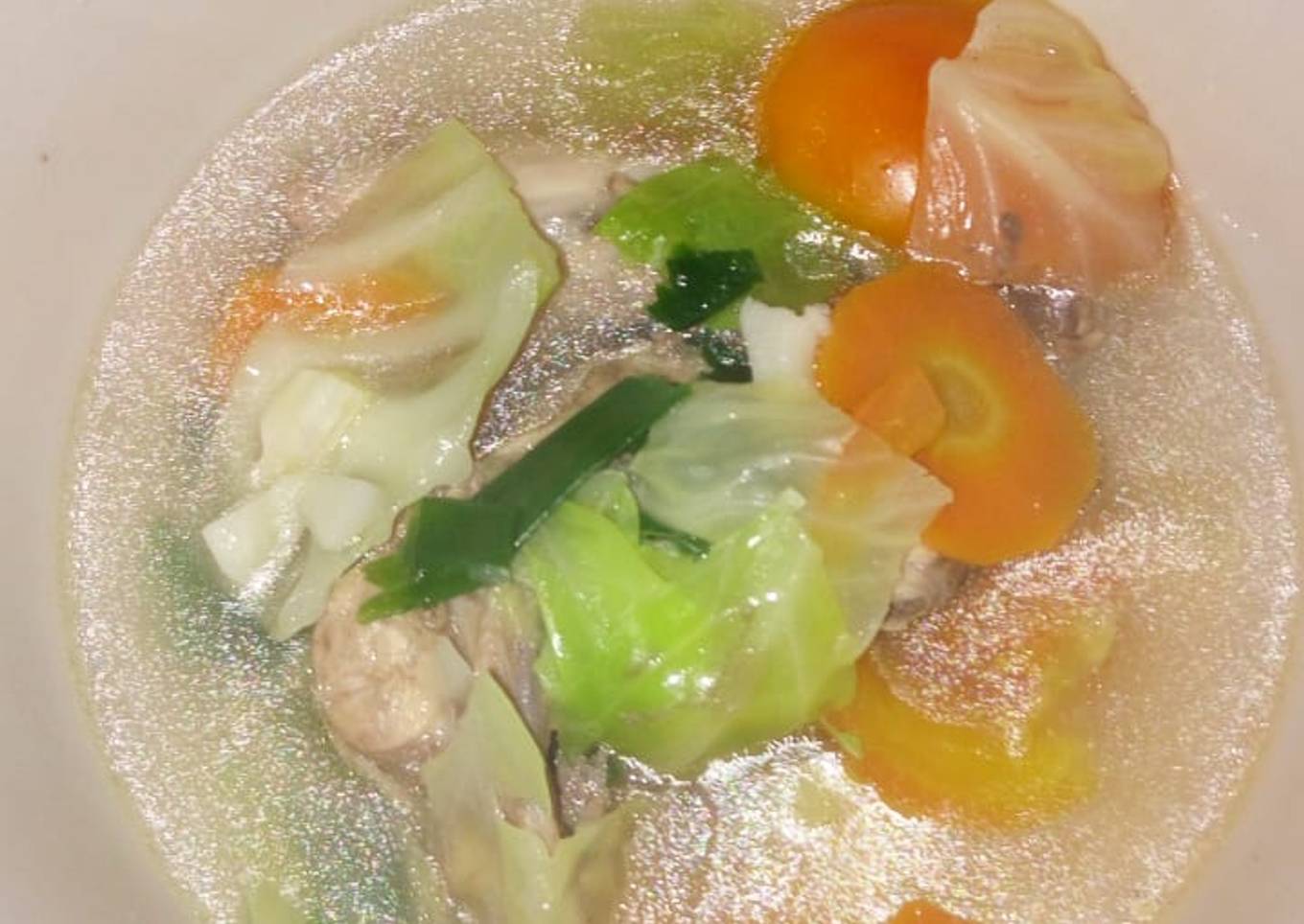 Sop Balungan Ayam no micin