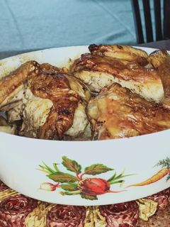 صورة لوصفة احلى صنيه فراخ بالبطاطس 😋