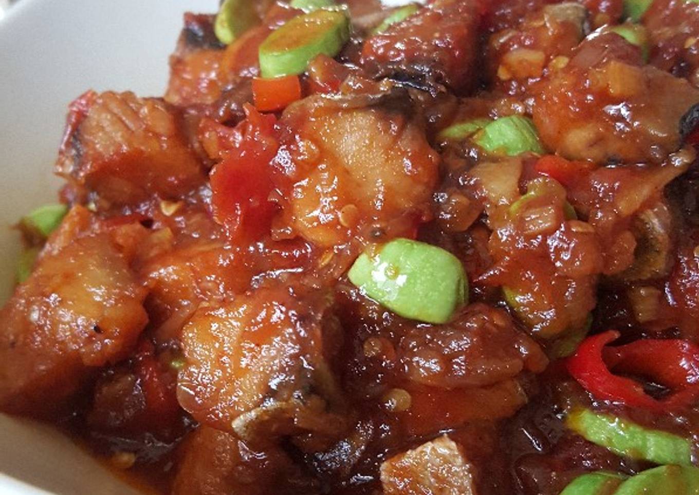 Telang Asam Manis Pedas Special Pete Banjarmasin