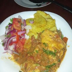 A picture of Fish fillet stew..
