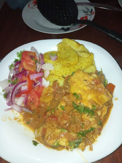 A picture of Fish fillet stew..