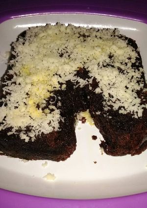 Foto resep Brownis lembut taburan keju
