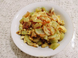 Tumis Timun Telur.
