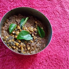 A picture of அல்லம் பச்சடி (இஞ்சி சட்னி) (Allam pachadi recipe in tamil).