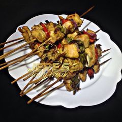 A picture of Chicken kebab.