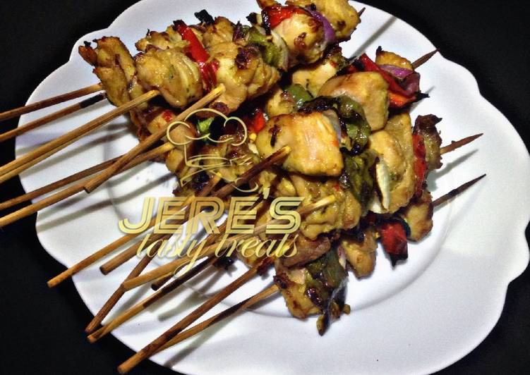 Steps to Cook Quick Chicken kebab