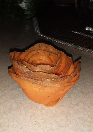 عکسی از دستور گل با هویج