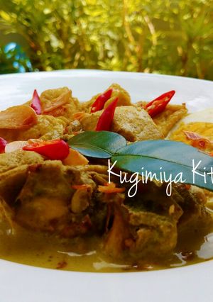 Foto resep Opor Ayam Tahu Telur
