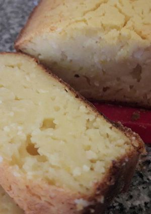 Una foto de Budin de naranja y ricota