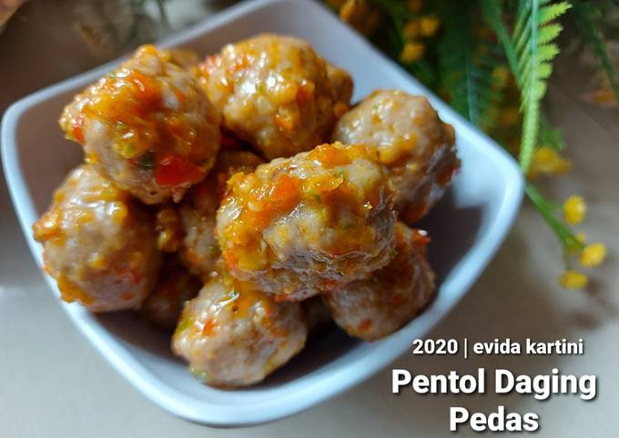 Pentol Daging Pedas