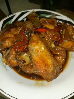 Foto resep Ayam Kecap Saus Inggris (Chinese food)