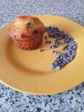 Muffin alla viniglia e gocce di cioccolato