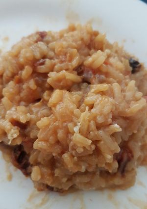 Una foto de Risotto de Tomate