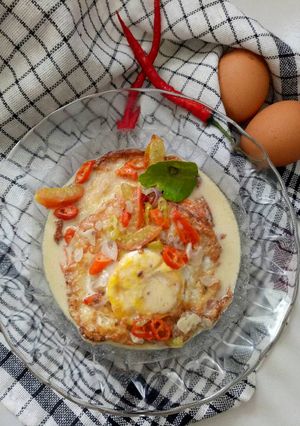 Foto resep Telur mata sapi santan