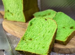 Gambar Roti Pandan Butterscotch