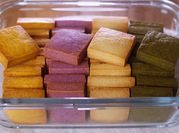 A picture of crunchy almond cookies