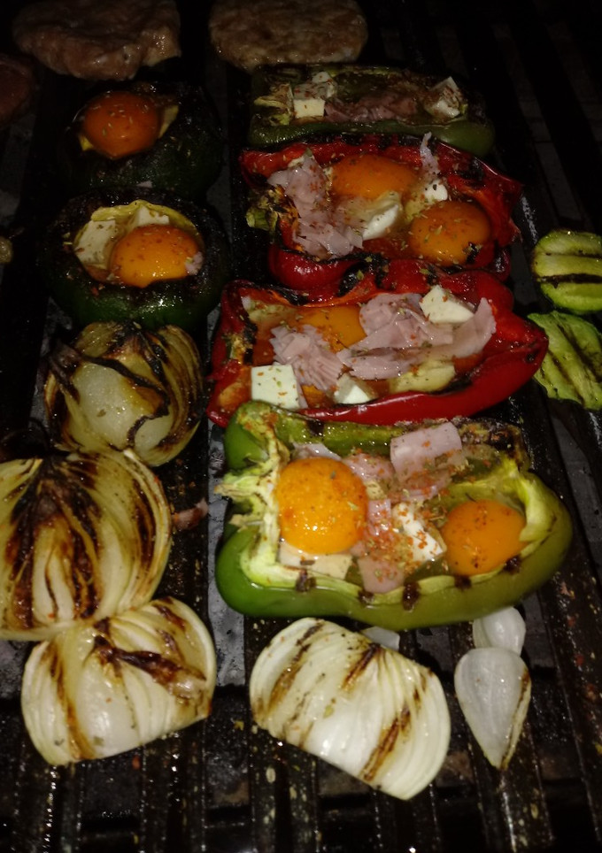 Una foto de Verduras asadas o al horno rellenas