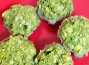 Una foto de Fondos de alcachofas rellenas