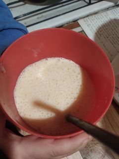 Una foto de Licuado multifruta (banana, mandarina, manzana y pera)