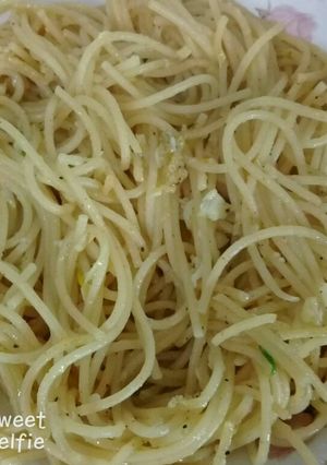 صورة لوصفة معكرونة بالثوم