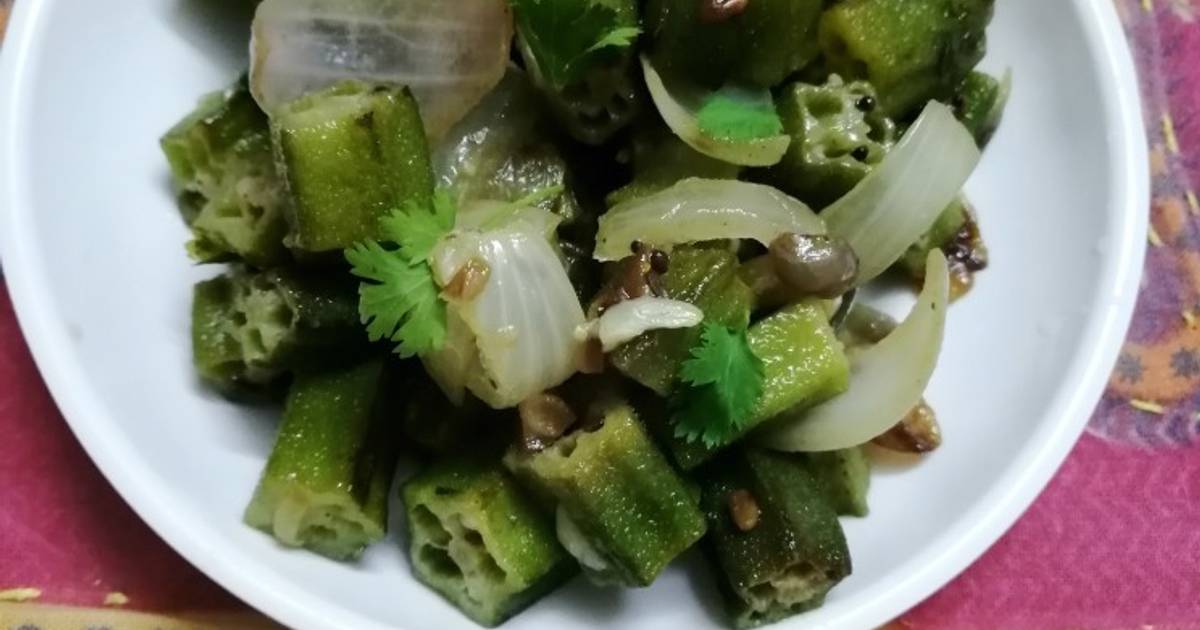 भिंडी दो प्याजा (Bhindi Do Pyaza Recipe In Hindi) रेसिपी बनाने की विधि ...