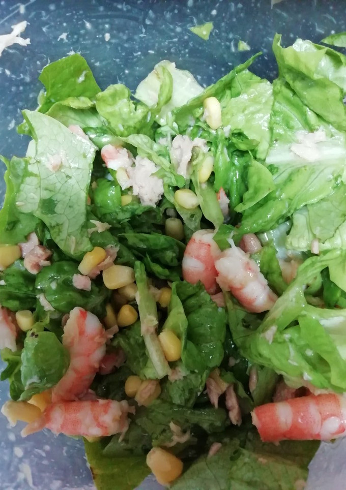 Una foto de Ensalada postnochebuena