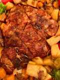 Christmas Pork Leg in the Oven!!!