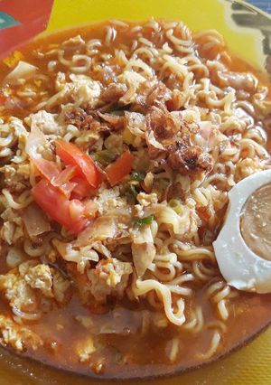 Foto resep Indomie Pedas Kuah Nikmat