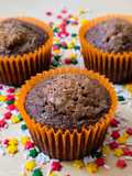 Magdalenas de chocolate 🧁 Muffins de cacao amargo y vainilla 🧁Panquecitos sin balanza y muy fáciles
