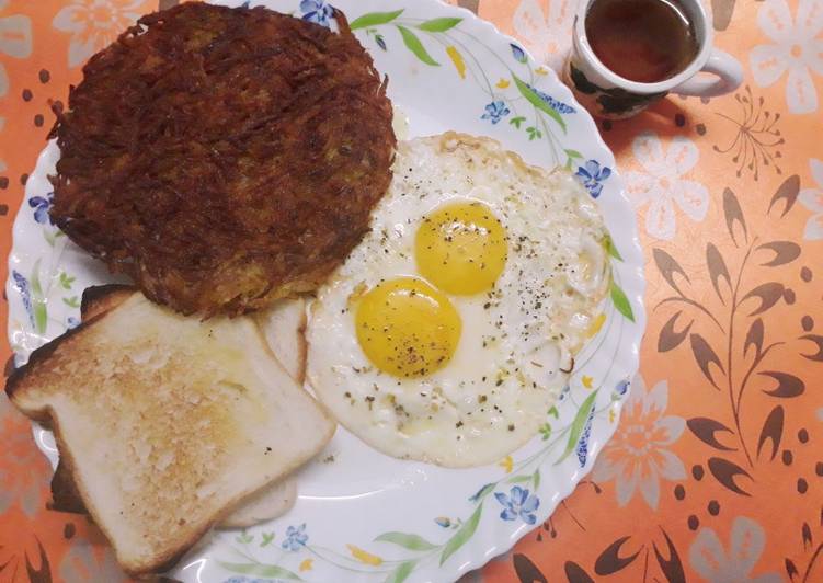 Recipe of Perfect Classic American Breakfast