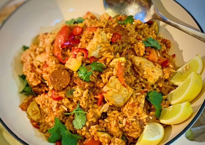 One Pot Cajun Rice (with or without spice)