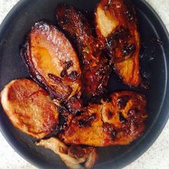A picture of My Sweet Pork Loin Chops.