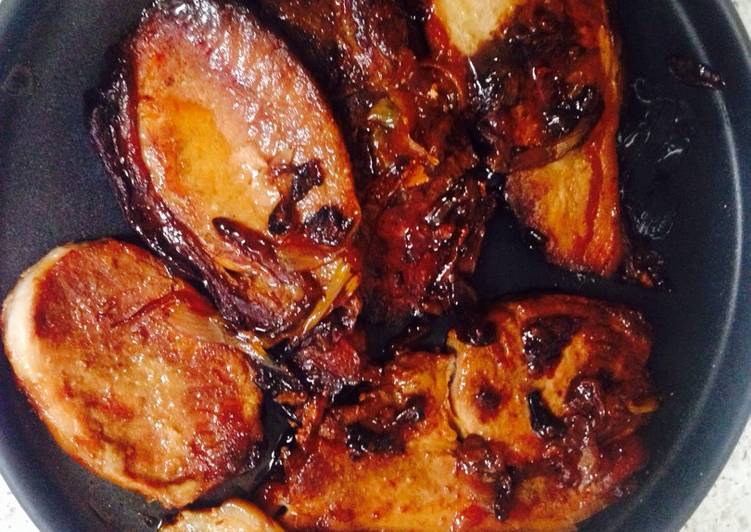Simple Way to Prepare Perfect My Sweet Pork Loin Chops