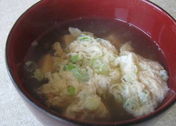 Easiest Way to Prepare Yummy Tofu  Egg Soup
