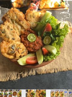 Foto resep Tahu Tempe Kriuk Sambal Penyet