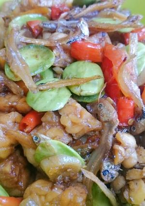 Foto resep Tumis Pete dan teri