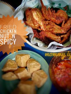 Foto resep Fried chicken nut'n'spicy (ayam goreng bumbu kacang)