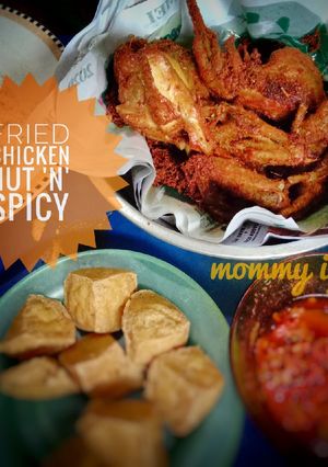 Foto resep Fried chicken nut'n'spicy (ayam goreng bumbu kacang)